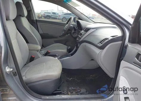 2017 Hyundai Accent Value Edition из США, поврежденный, VIN KMHCT4AE5HU379700